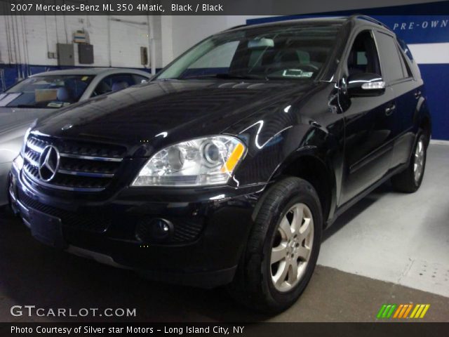 2007 Mercedes-Benz ML 350 4Matic in Black