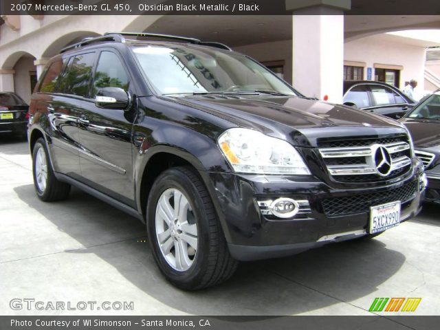 2007 Mercedes-Benz GL 450 in Obsidian Black Metallic