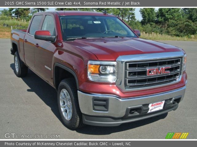 2015 GMC Sierra 1500 SLE Crew Cab 4x4 in Sonoma Red Metallic