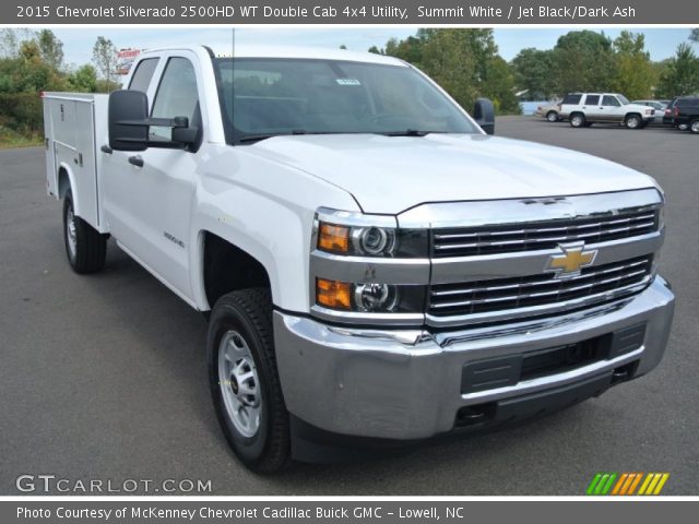 2015 Chevrolet Silverado 2500HD WT Double Cab 4x4 Utility in Summit White