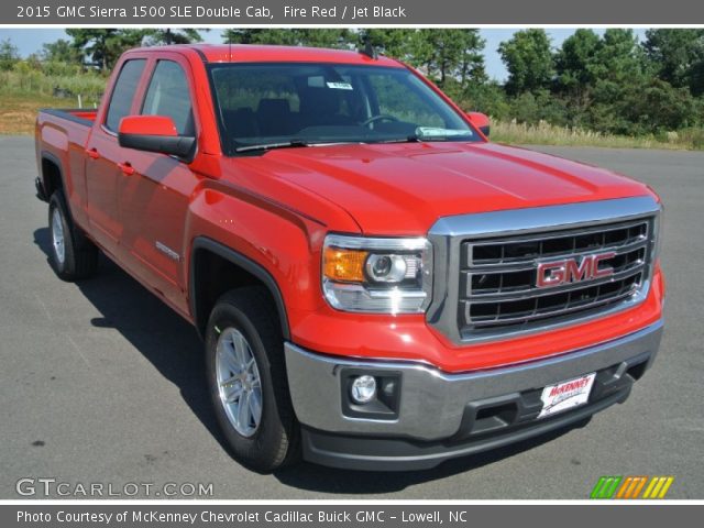 2015 GMC Sierra 1500 SLE Double Cab in Fire Red