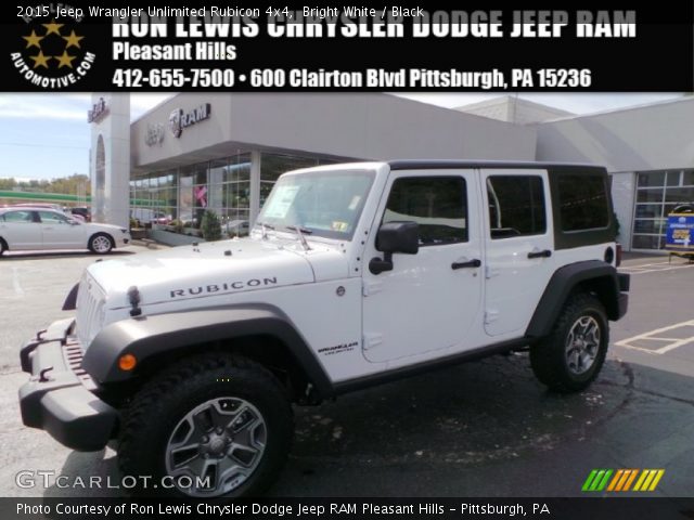 2015 Jeep Wrangler Unlimited Rubicon 4x4 in Bright White