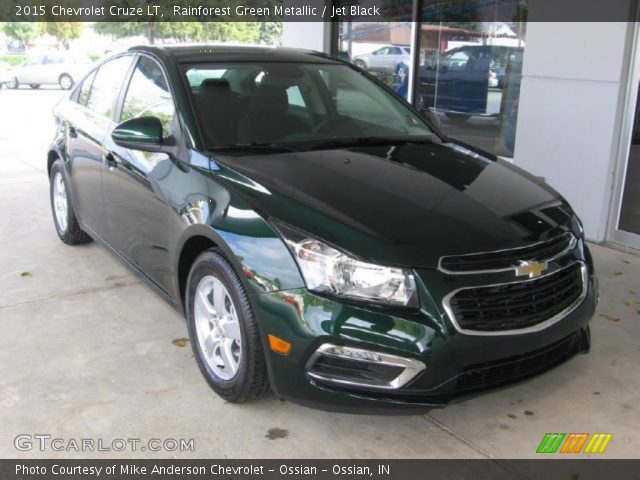 2015 Chevrolet Cruze LT in Rainforest Green Metallic