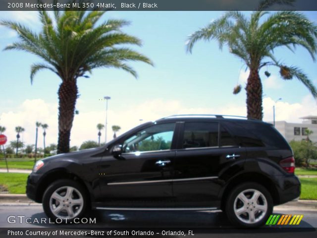 2008 Mercedes-Benz ML 350 4Matic in Black