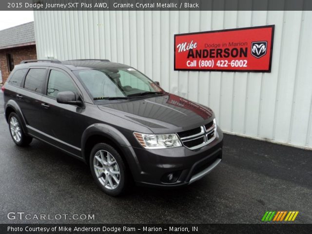 2015 Dodge Journey SXT Plus AWD in Granite Crystal Metallic