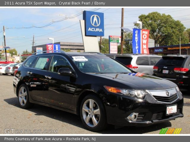 2011 Acura TSX Sport Wagon in Crystal Black Pearl
