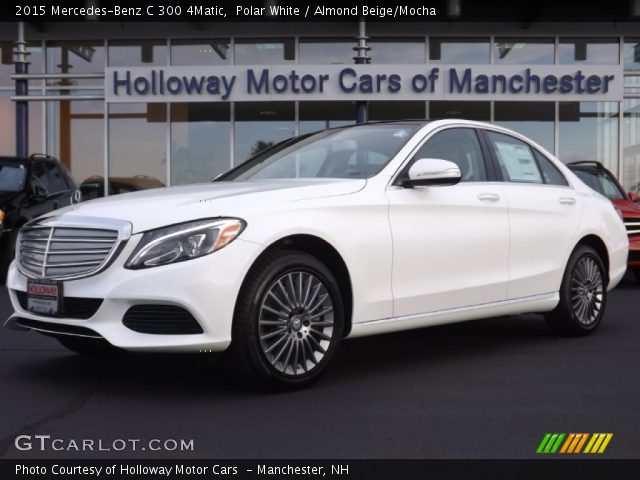 2015 Mercedes-Benz C 300 4Matic in Polar White