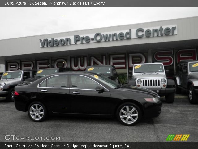 2005 Acura TSX Sedan in Nighthawk Black Pearl