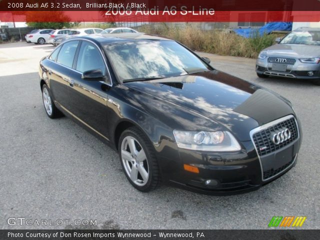 2008 Audi A6 3.2 Sedan in Brilliant Black