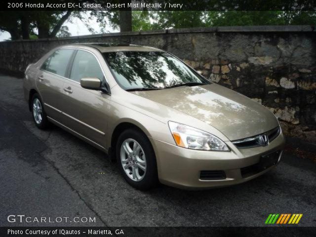 2006 Honda Accord EX-L Sedan in Desert Mist Metallic