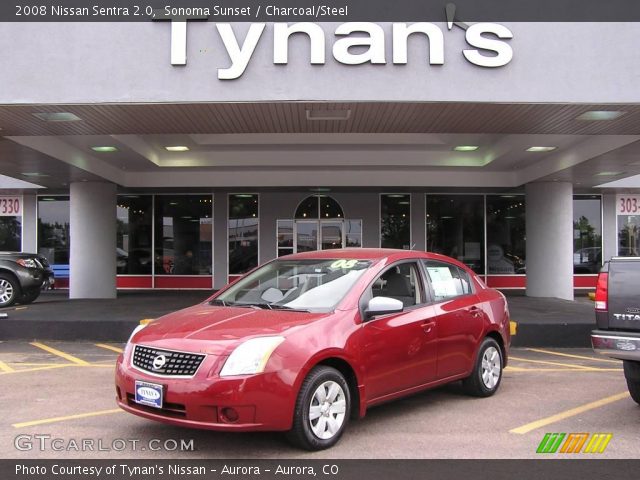 2008 Nissan Sentra 2.0 in Sonoma Sunset