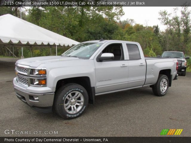 2015 Chevrolet Silverado 1500 LT Double Cab 4x4 in Silver Ice Metallic