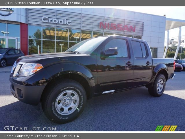 2015 Nissan Frontier S Crew Cab in Super Black