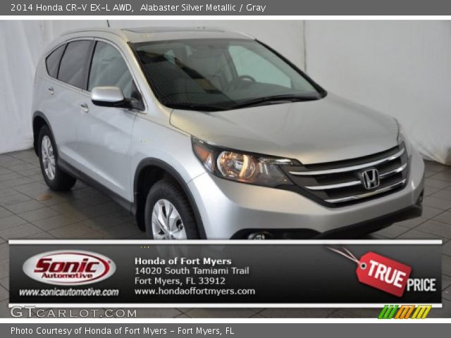 2014 Honda CR-V EX-L AWD in Alabaster Silver Metallic