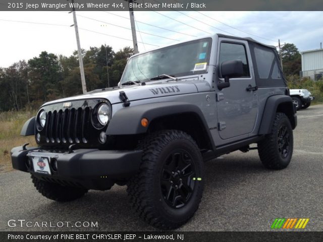 2015 Jeep Wrangler Willys Wheeler 4x4 in Billet Silver Metallic