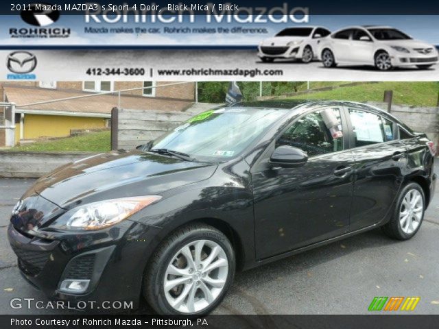 2011 Mazda MAZDA3 s Sport 4 Door in Black Mica