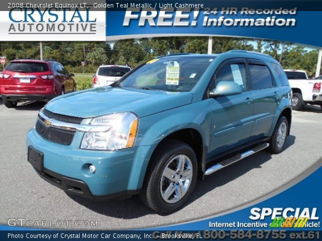 2008 Chevrolet Equinox LT in Golden Teal Metallic