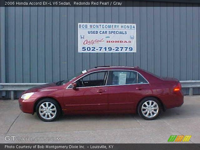 2006 Honda Accord EX-L V6 Sedan in Redondo Red Pearl