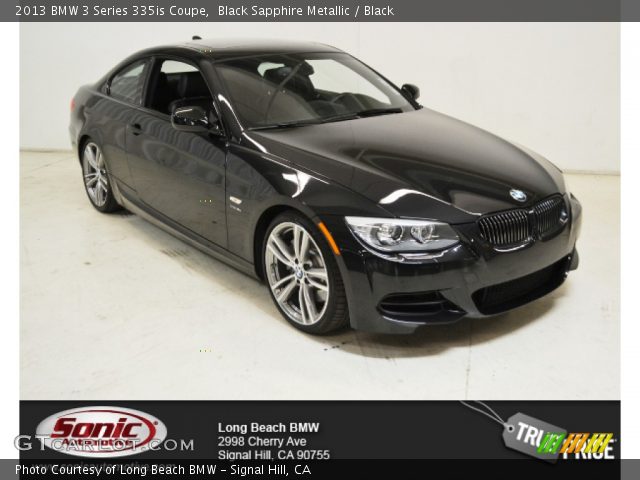 2013 BMW 3 Series 335is Coupe in Black Sapphire Metallic