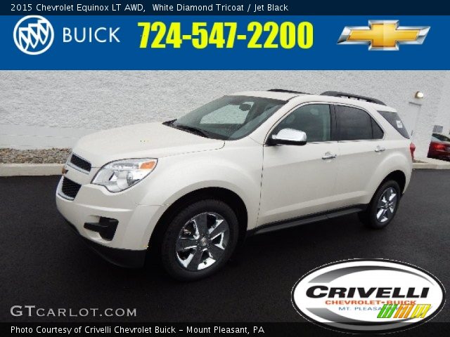 2015 Chevrolet Equinox LT AWD in White Diamond Tricoat