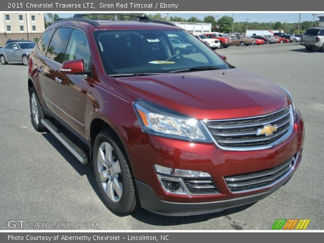 2015 Chevrolet Traverse LTZ in Siren Red Tintcoat