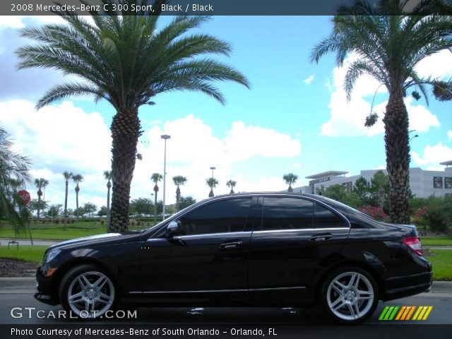 2008 Mercedes-Benz C 300 Sport in Black