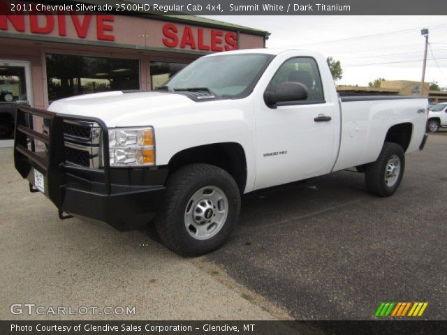 2011 Chevrolet Silverado 2500HD Regular Cab 4x4 in Summit White