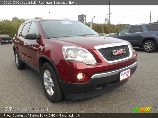 2010 GMC Acadia SLE in Red Jewel Tintcoat