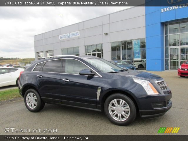 2011 Cadillac SRX 4 V6 AWD in Imperial Blue Metallic