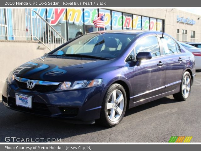 2010 Honda Civic LX-S Sedan in Royal Blue Pearl