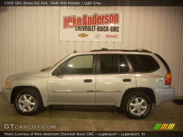 2008 GMC Envoy SLE 4x4 in Silver Mist Metallic