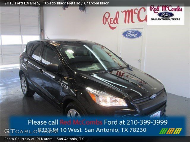2015 Ford Escape S in Tuxedo Black Metallic