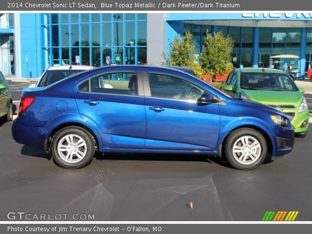 2014 Chevrolet Sonic LT Sedan in Blue Topaz Metallic