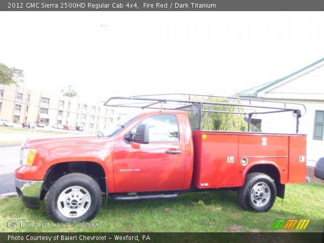 2012 GMC Sierra 2500HD Regular Cab 4x4 in Fire Red