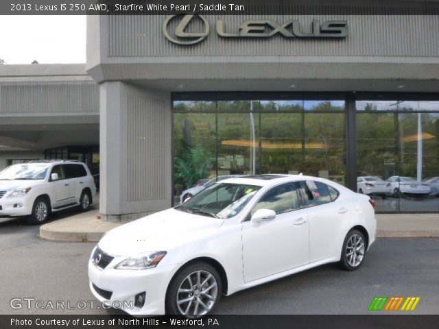 2013 Lexus IS 250 AWD in Starfire White Pearl