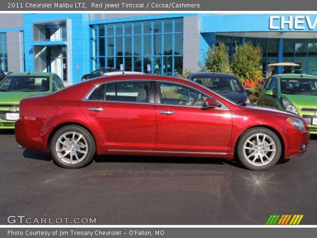 2011 Chevrolet Malibu LTZ in Red Jewel Tintcoat