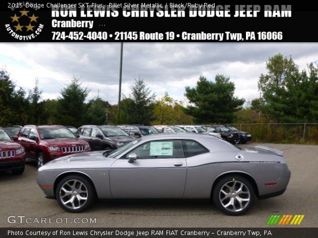 2015 Dodge Challenger SXT Plus in Billet Silver Metallic