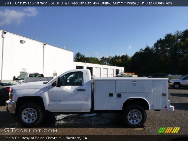 2015 Chevrolet Silverado 3500HD WT Regular Cab 4x4 Utility in Summit White