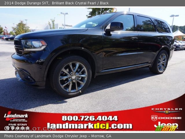 2014 Dodge Durango SXT in Brilliant Black Crystal Pearl