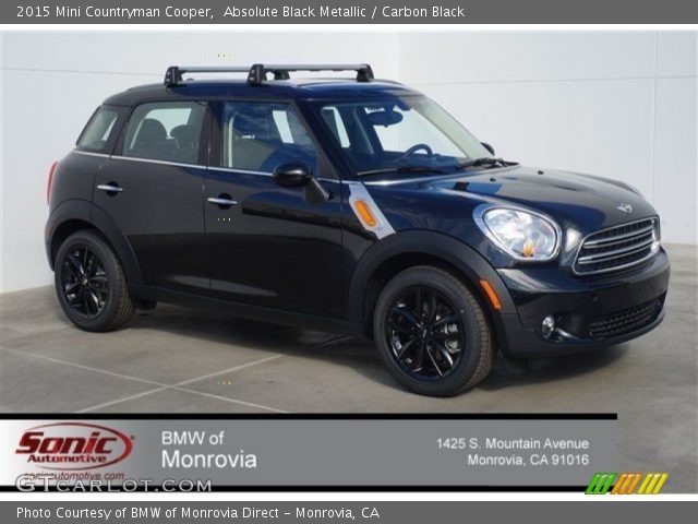 2015 Mini Countryman Cooper in Absolute Black Metallic