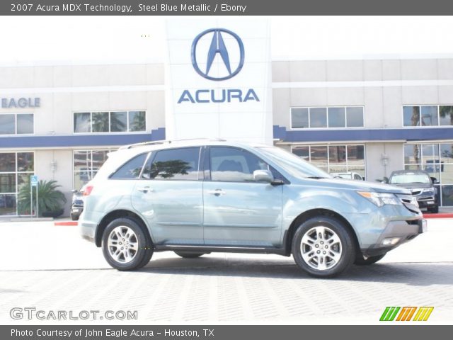 2007 Acura MDX Technology in Steel Blue Metallic