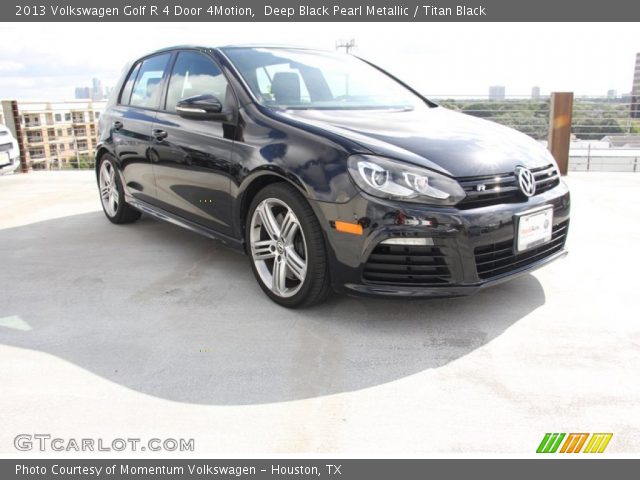 2013 Volkswagen Golf R 4 Door 4Motion in Deep Black Pearl Metallic