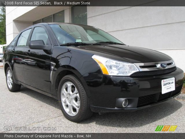 2008 Ford Focus SES Sedan in Black