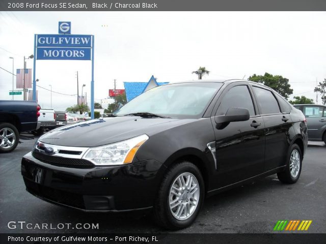 2008 Ford Focus SE Sedan in Black