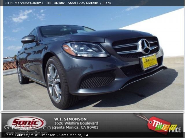 2015 Mercedes-Benz C 300 4Matic in Steel Grey Metallic