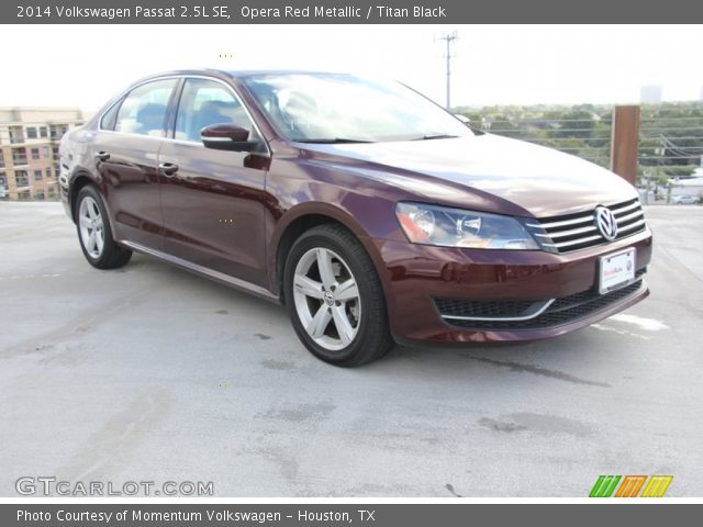 2014 Volkswagen Passat 2.5L SE in Opera Red Metallic
