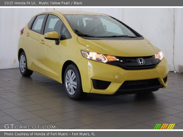 2015 Honda Fit LX in Mystic Yellow Pearl