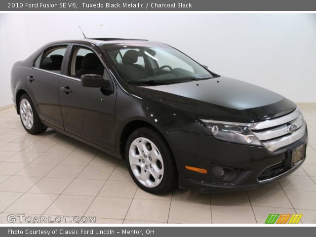 2010 Ford Fusion SE V6 in Tuxedo Black Metallic