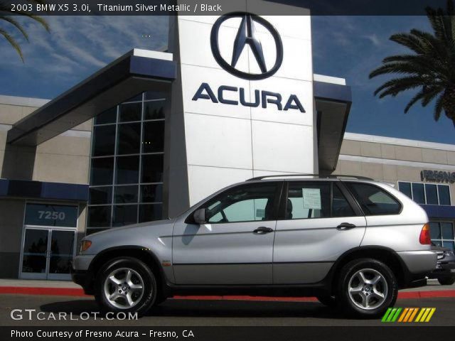 2003 BMW X5 3.0i in Titanium Silver Metallic