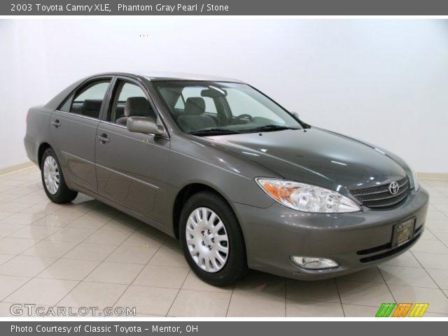 2003 Toyota Camry XLE in Phantom Gray Pearl